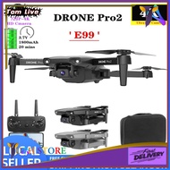 2021 E99Pro Spy Drone With HD Camera Drone WiFi FPV Drone Camera 4K 720P HD Dual Camera Visual Posit