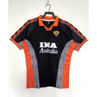 Top quality 1998-99 Roma second-team retro sports football jersey
