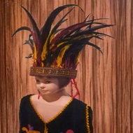 Dayak crown dayak hat