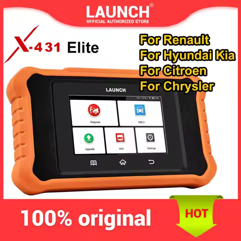 For Renault For Hyundai Kia For Citroen LAUNCH X431 Elite 2.0 OBD2 Scanner,Bi-Directional Scan Tool,