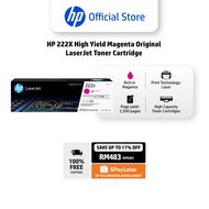 HP 222X High Yield Magenta Original LaserJet Toner Cartridge / for HP LaserJet Pro 3203, 3288, MFP 3