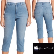 GLORIA VANDERBILT capri jeans (blue)