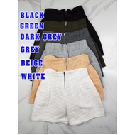 TT888 -TALENT  M'SIA Ready Stock Women Short Pant Casual Pant Back Elastic TALENT 休闲短裤