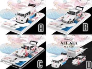 ModernArtMA x Time Micro TM 1:64合金模型！Dorothy Sea，新2款預售中。 VW T1面包車 / RWB964跑車。另有套装版含Trailer拖車+T1面包車+R
