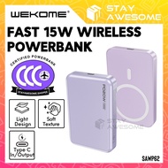 WEKOME Original 3C Powerbank CCC 15W Fast Charging Magnetic Slim Wireless 10000mAh Type C Port Compa