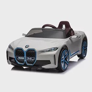 【親親】BMW i4雙驅遙控兒童電動車(四輪電動車 兒童電動汽車 敞篷電動車 騎乘玩具車 電動遙控車/RT-1009) 無 白色