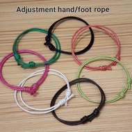 Adjustment bracelet/anklet rope handmade lucky rope/gelang kaki gelang tali
