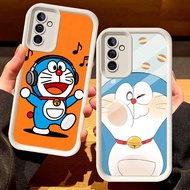 G-58 Doraemon cute Casing for Samsung A13 A32 A33 A23 5G Black and white
