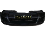 หน้ากระจัง DMAX All New ปี 2012 2013 2014 2015 ลายเคฟล่าโลโก้สีทองราคาดีที่สุด จบในที่เดียว **มาร้าน