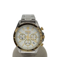 SEIKO mens watches quartz wrist watch analogues stainless WHT SLV 8T63-00D0 Direct from Japan Second