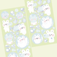 [DALZZI PLANET] Glittering Bubble Sticker / made korea sticker / diary sticker / daily sticker