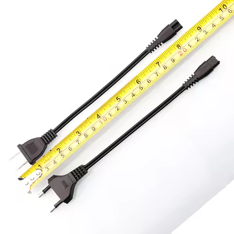 250V 2.5A Power Cord For Shock gun Electric Shaver 1101 Stun LED Flashlight Cable Lead Wire