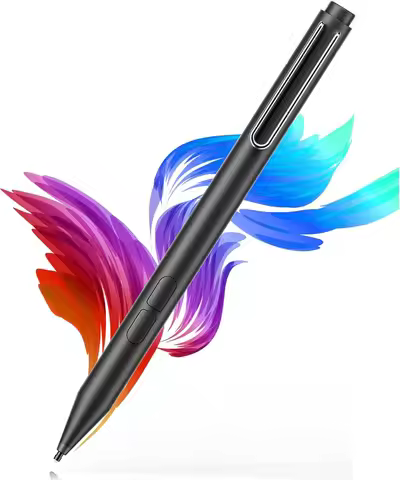 Uogic Pen for Microsoft Surface, Palm Rejection, 1024 Levels Pressure, Flex & Soft HB Nib, for Surfa