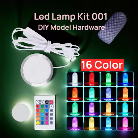For Bambu Lab Led Lamp Kit 001 3D Printing DIY Model LED Lamp Kit 3D Printing Parts Led Lamp Kit 001