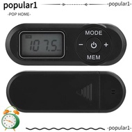 POPULAR Mini Digital FM Radio, Portable Headphone Jack FM Radio Receiver,  3.5mm Earphone Jack LCD D