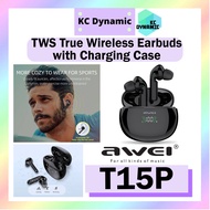 Awei T15P TWS True Wireless Earbuds Sports Earbuds Sport Bluetooth Earbuds Earphone Awei Earbuds