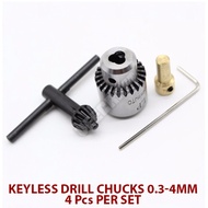 Mini Drill Adapter Micro Motor Drill Chuck Mini Drill Chuck Key/