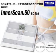 日本製造 BC-309 Tanita 脂肪磅 體脂磅 電子磅BC-308 innerscan Body Composition Scale