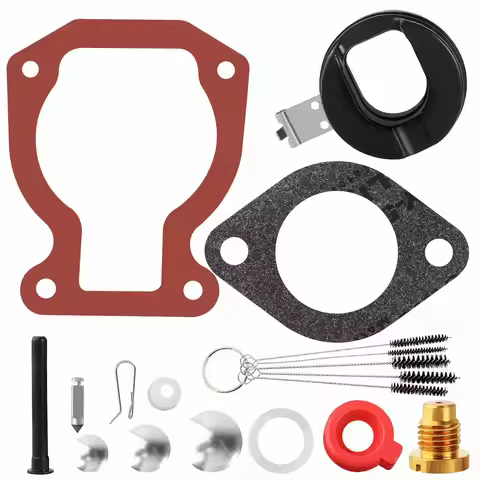 Carburetor Rebuild Kit Johnson Evinrude OMC BRP Outboard Boat Motor 3HP 4HP 4.5HP 5HP 6HP 7.5HP 8HP 