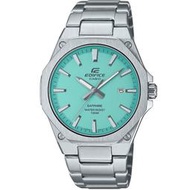 【柒號本舖】CASIO卡西歐 EDIFICE藍寶石石英鋼帶錶-TIFFANY色 # EFR-S108D-2B