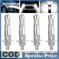 BIGHSM Bóng đèn pha ô tô LED H1 đèn pha ô tô siêu sáng màu trắng 1800lm 6000K