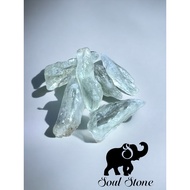 Soul Stone Natural Crystal Green Raw Ore