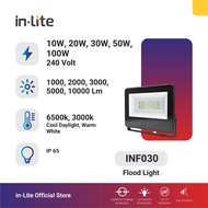 Inlite Lampu Sorot 50 Watt LED Inlite Sorot Value INF030 In-lite Floodlight