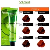 BREMOD hair colors (red, copper & purple series : burgundy, red brown, mahogany, violet)