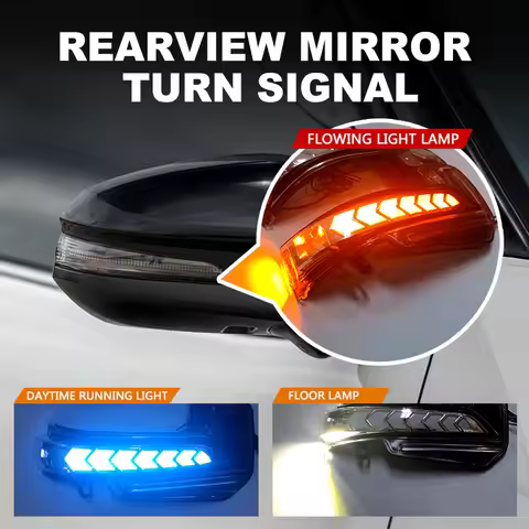LED Side Mirror Sequential Running Light Dynamic Turn Signal Lamp for Toyota Corolla Cross 21 Fortun