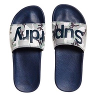 Superdry Dark Blue Camouflage Slippers