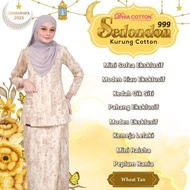 KURUNG COTTON RAYA 2023 BY DHIACOTTON SET 999