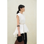 BYROAM X OUI.STUDIO TEDUH TOP MINIMALIST CASUAL WOMEN'S TOP EID TUNIC TOP