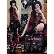 Y2K Bag Y2K Asian Culture Mine Series Y2K Millennium Hot Girl Big Face Cat Messenger Female Original