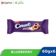 Munchy's Cream-O Tart Blueberry 60g x 6