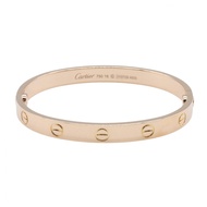 【二手】卡地亞 Love 手鐲，腕圍 15 厘米，K18PG（玫瑰金），女士款，二手 A