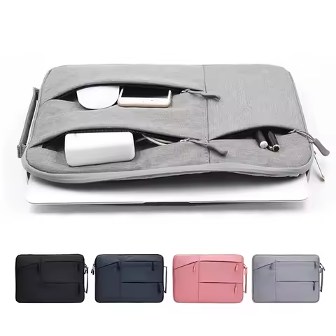 Laptop Bag Sleeve For Apple Macbook Air Pro Lenovo Notebook 12 13 14 15 15.6 16 Inch Waterproof Note
