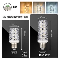 24W 30W 40W 50W Led Corn Bulb E14 E27 Lamps Bulbs Pendant Lamp Energy-saving Lamp Room 85-265V High-