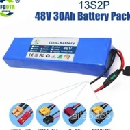 Electric bicycle battery 48v 30Ah 18650 Li-ion Battery Pack 13String2and+Charger