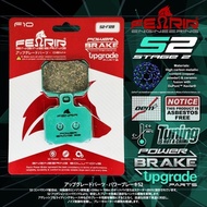 Brembo 2 Piston 1 Pin P2 2P Brake Pads - High Grade Fenrir S2