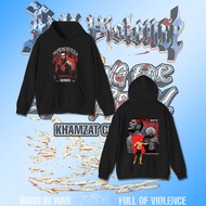 เสื้อฮู้ด Hamzat Chimayev ชนะ UFC 319 ผ้าฝ้าย สวมใส่สบาย คอกลม ไม่ซีด พิมพ์ลาย ไม่หดและไม่ขึ้นขุย #3