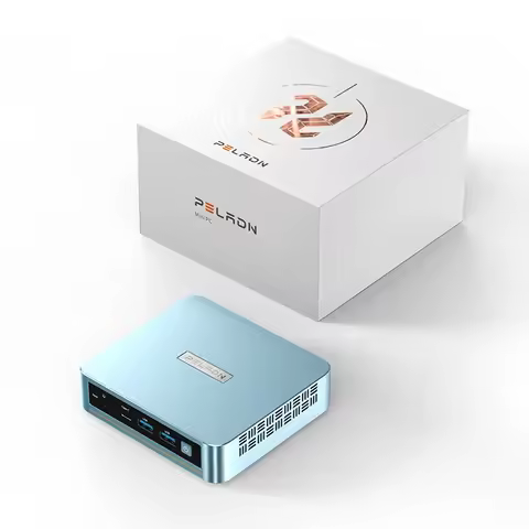 Peladn Twin Lake N150 DDR4 16GB SSD 512GB Portable Mini PC N150 Wifi 5.0 BT4.2 Gaming Mini PC Deskto