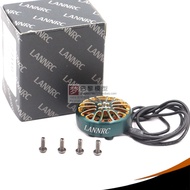 LANNRC 2004 PLUS 1800KV/3000KV 2500KV Through Brushless Motor Green Gold Motor