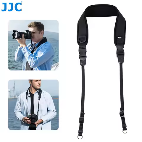 JJC Camera Neck Strap Shoulder Strap Sling Belt for Canon R8 R50 R7 R10 R5 R6 Nikon D7500 D3500 Sony
