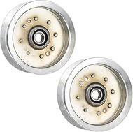 8TEN Flat Idler Pulley for John Deere D170 D100 L118 L111 L108 D110 D125 Cub Cadet XT1-LT42 XT1-LT46