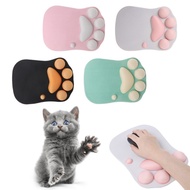 Cute Cat Claw Wrist Guard Mouse Pad Soft Silicone Mouse Pad Smooth Anti slip Wrist Guard Wrist Pad Hand Rest