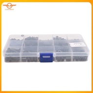 [CloudsMiles] Nylon Spacers, Plastic Spacers Washers Assortment Set 345 Pcs Electrical Outlet  Space