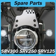 New Motorcycle Accessories Fit QJMOTO SRV300 Retro Style Windshield Apply For QJMOTO SRV300 SRV125 S
