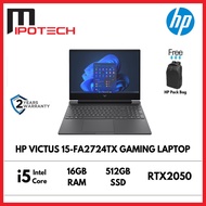 HP VICTUS 15-fa2724TX GAMING LAPTOP MICA SILVER (i5-13420H, 16GB RAM, 512GB SSD,15.6",RTX2050,W11)