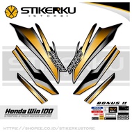 HONDA STRIPING WINHONDA MOTIF/ 86 WIN STICKER/ 100 WIN STICKER/ STICKER/ STREPING/ STIPING/ STRIPING