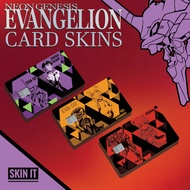 Evangelion Card Skins Anime Waterproof Sticker (Stickers For ATM or Loyalty Cards)